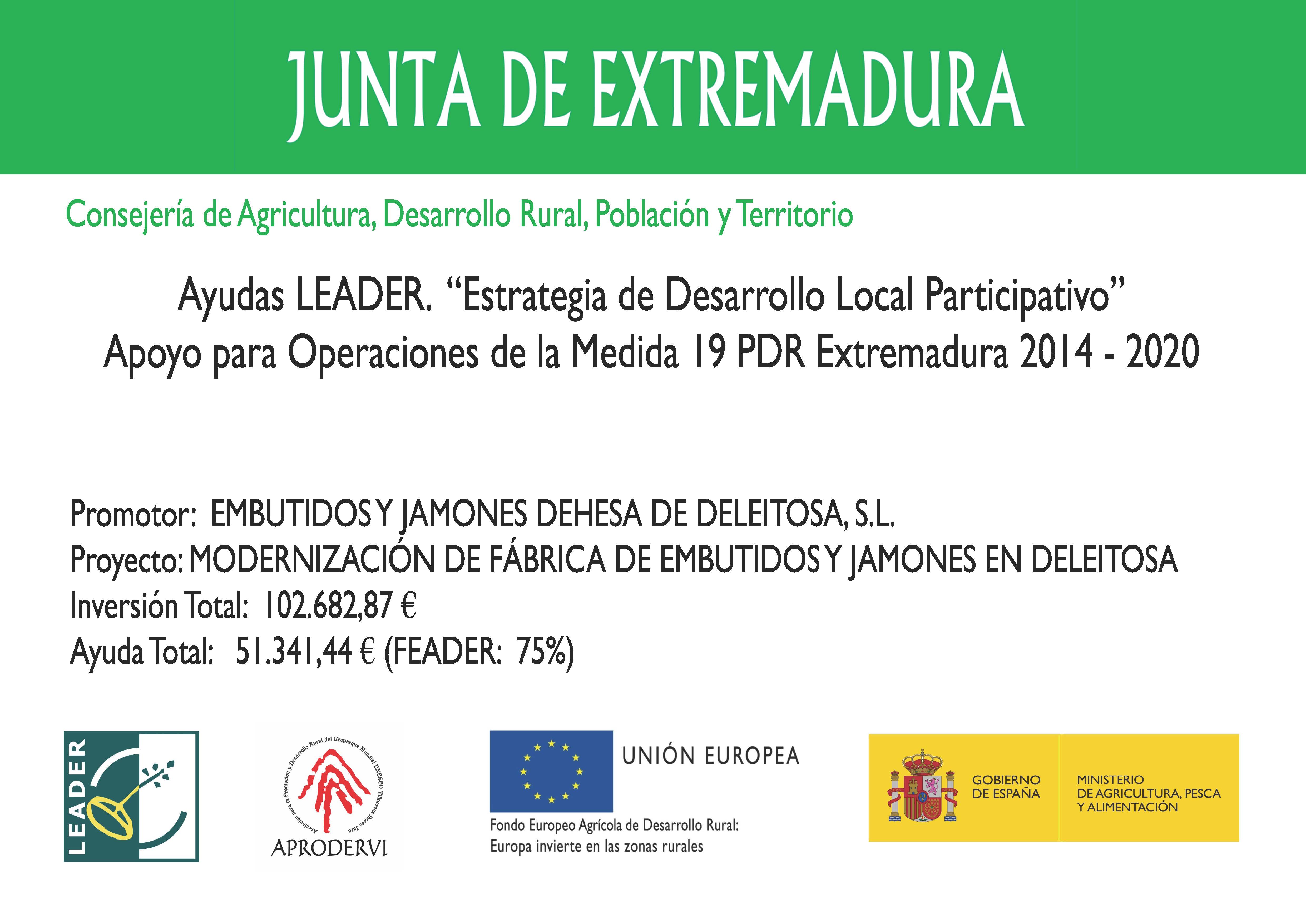 suvbención Junta de Extremadura